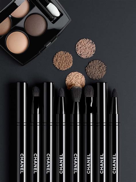 chanel retractable eyeshadow brush|dual ended eyeshadow brush.